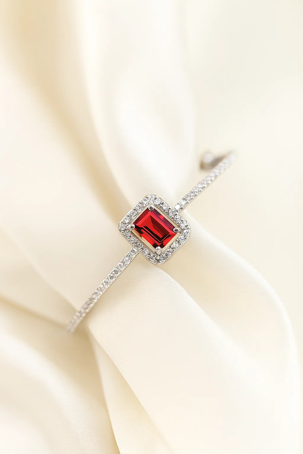 Scarlet Glow Bracelet