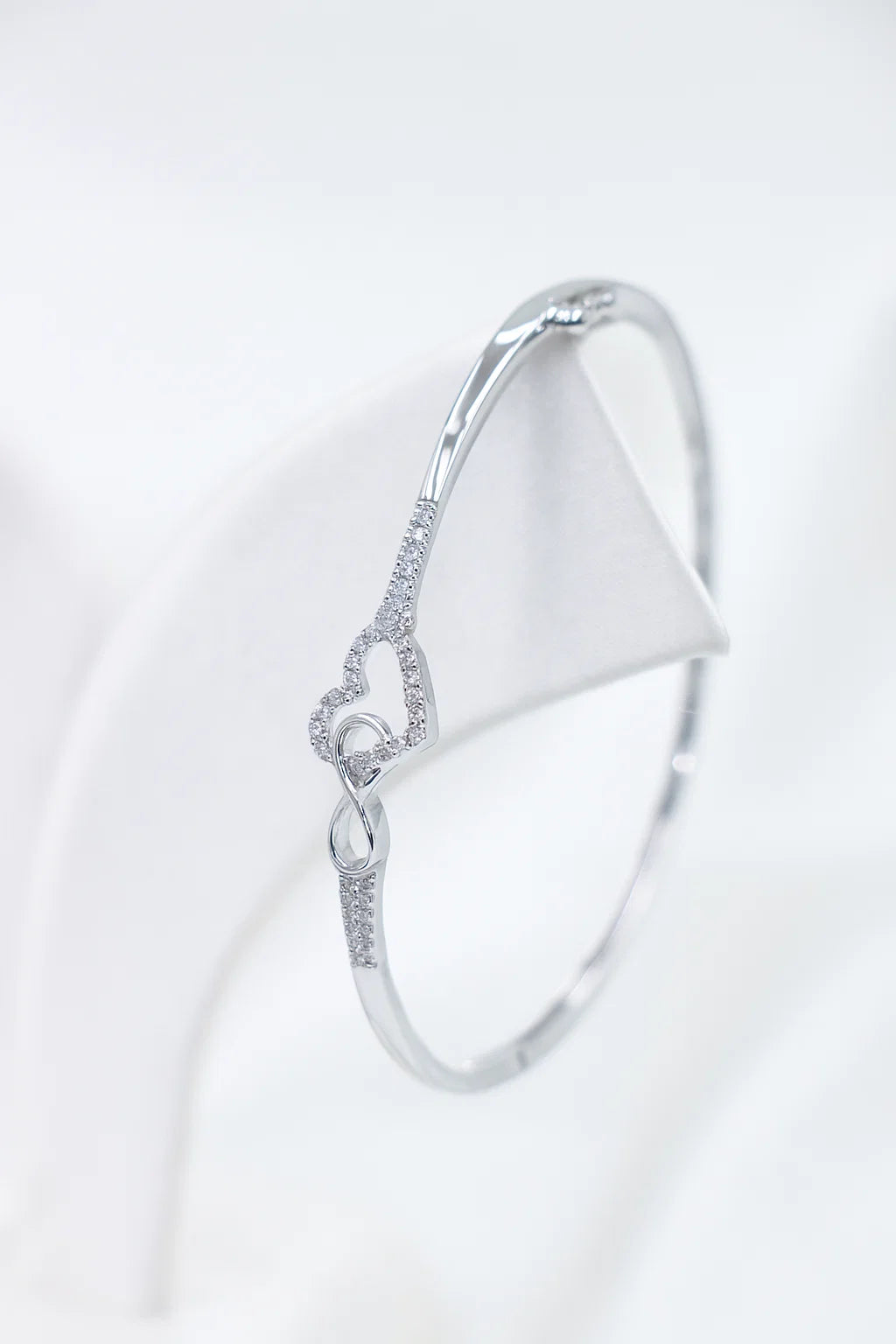 Infinity Heart Bracelet – S925 Sterling Silver